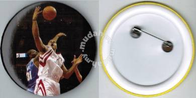 NBA Basketball Player #6 Button Badge 58mm