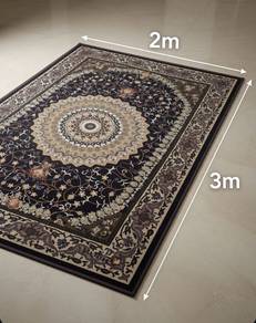 Karpet Mewah 3m x 2m - Corak Klasik Elegan