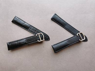 CARTIER TANK Leather Watch Strap