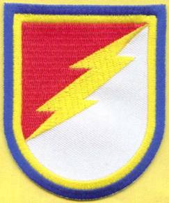 38th Cavalry Regiment Beret Flash US Army Patch