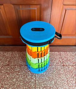 Kerusi Telescopic / Portable Folding Stool