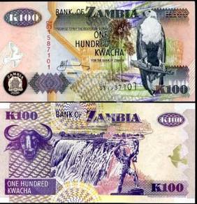 Zambia 100 kwacha p 38 unc