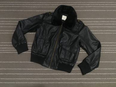 LOWRYS FARM leather JACKET woman S