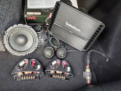 Morel Virtus 602 6.5" & Rockford Fosgate Punch amp