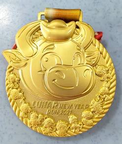 Lunar Run Medal for Sales