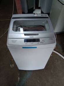7kg Haier Recondition Auto Top Load Mesin Basuh