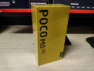 (Sealed) Xiaomi Poco M8 5G 8/256GB | Black