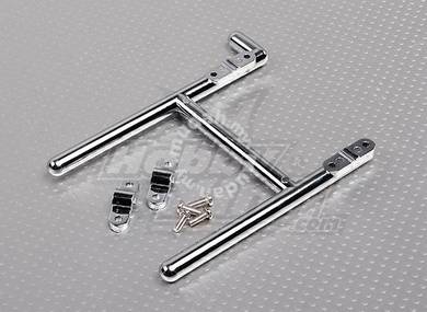 Chrome Look Plastic Transmitter Stand (80mm Wide)