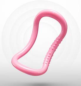Pink Yoga Ring Pilates Fitness Home Train Muscle