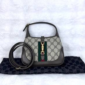 Balenciaga X Gucci Jackie 1961 Brown Shoulder Bag