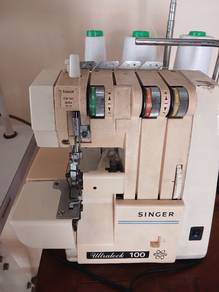 Mesin Jahit Tepi Singer Vintage
