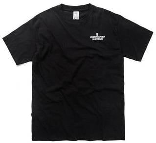 15436 UNDERCOVER BLACK SHORT SLEEVE TEE T-SHiRT