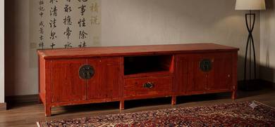 Antique oriental chinese cabinet