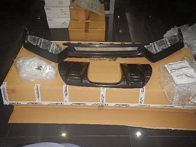 J'S Racing Rear U/Spoiler W/FRP Diffuser FK8