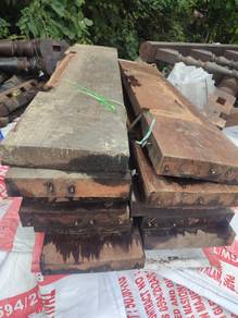 Tangga kayu lama antik 5366