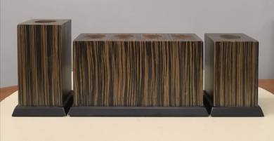 Wood block candle holder 3