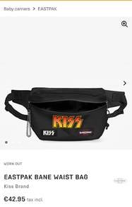 Eastpak Bane Waist Bag Collaboration KISS