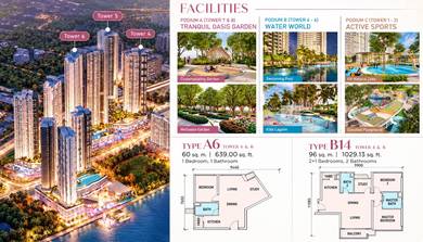 Service Residence  in Vista Tiara @ MBW Bay