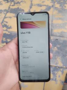 vivo y18 ram 8+8 nak jual al working condition 