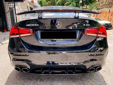 A Class W177 V177 Sedan A45 Rear Diffuser Bodykit