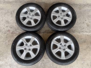 Rim original myvi lagi best tayar continental