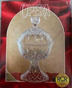 OPERA RCR Crystal Footed Candy Box