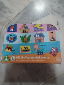 lift the flap alphabet puzzle
