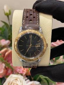 Rolex Datejust Turn O Graph 18k 750 Yellow Gold