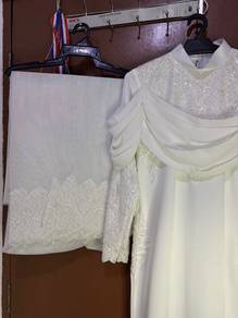 Preloved Baju Nikah + Veil