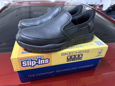 Skechers Men Slip-ins Work Nampa Broxtin Work