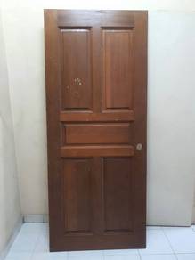 Solid wood door