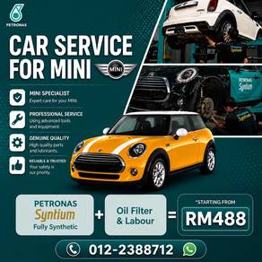 Mini Petronas Engine Oil service maintenance