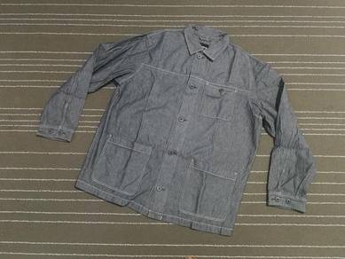 Vintage uniqlo enggined denim jacket xl