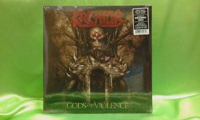 Kreator GODS OF VIOLENCE 2017 Limited colour 2LP