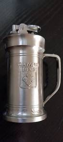 PEWTER CAMUS TABLE LIGHTER Vintage 80s