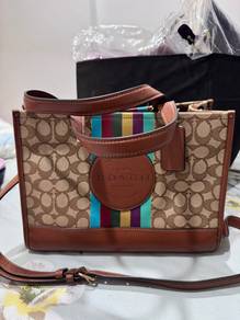 NEW Coach Legacy Signature Stripe