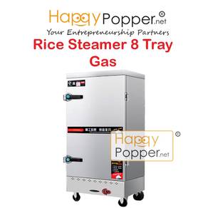 Food Rice Steamer 8 Tray LAyer Machine