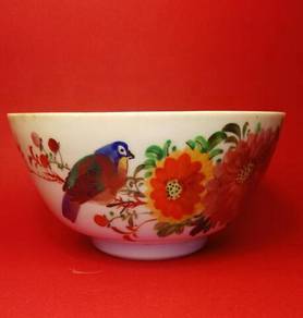 Rare lovely Chinese art Antique rice bowls