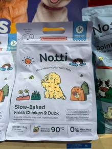 Dog Food Notti Slow- baked fresh chicken and duck