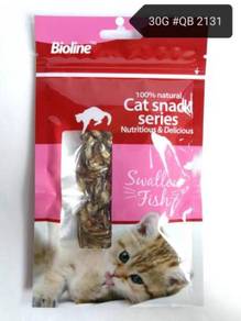 Bioline Swallow Fish Cat Snack Food Makanan Kucing