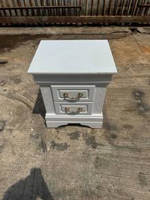 Solid Drawer Bed Side Table NightStand Cabinet