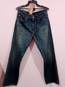 RARE JEANS DENIM LEVIS 510 redline white tag