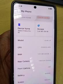  Tecno Pova 6 Pro 5g•256gb 24gb !! ram(gamin