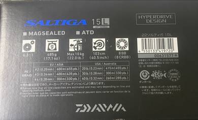 Daiwa Saltiga 15L Left handle with box