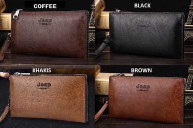 MENs READY STOCK JEEP LONG WALLET CLUTCH BAG ������