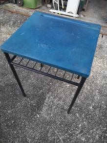 Blue Steel Leg Tution Table TB905