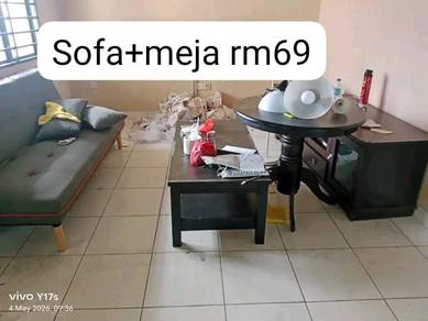 sofa bed free meja