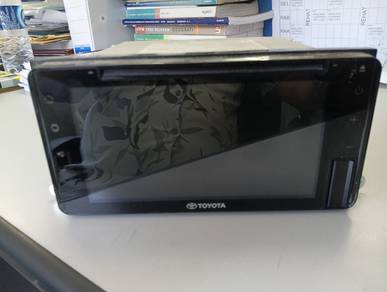 head unit/radio asal Toyota (OEM)