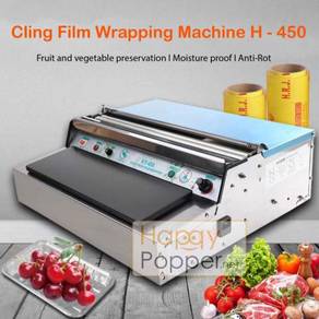 Meat vege Cling Film Sealer Wraping Machine