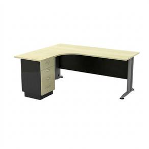 T2 L Shape Home Office Table 4 Drawer TL1515-4D